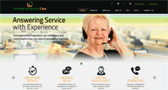 Desktop Screenshot of answeringservicecare.net
